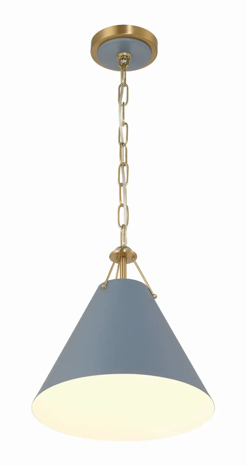 CRYSTORAMA, XAVIER BLUE PENDANT, PENDANT LIGHT