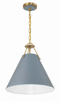 CRYSTORAMA, XAVIER BLUE PENDANT, PENDANT LIGHT