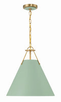CRYSTORAMA, XAVIER GREEN PENDANT, PENDANT LIGHT