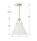 CRYSTORAMA, XAVIER PENDANT, PENDANT LIGHT