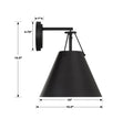 CRYSTORAMA, XAVIER SCONCE, WALL SCONCES