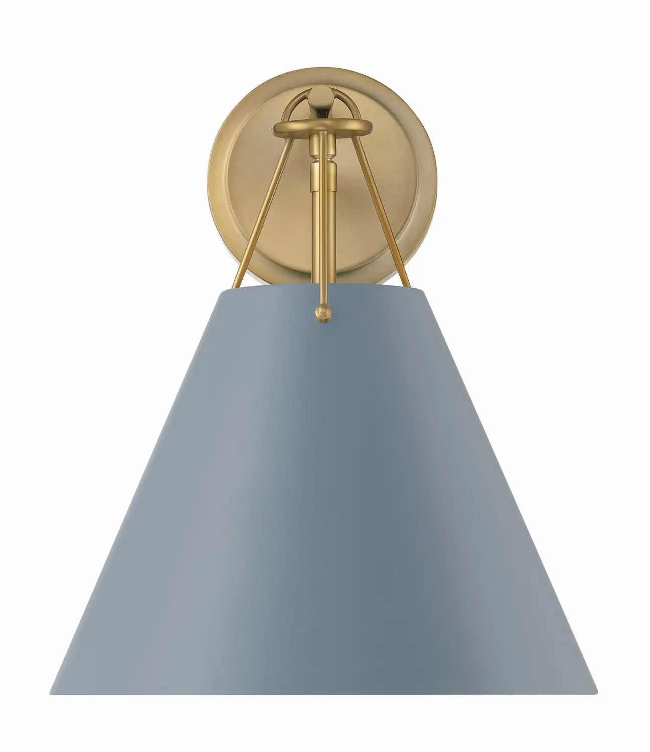 CRYSTORAMA, XAVIER BLUE SCONCE, WALL SCONCES
