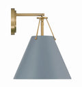CRYSTORAMA, XAVIER BLUE SCONCE, WALL SCONCES