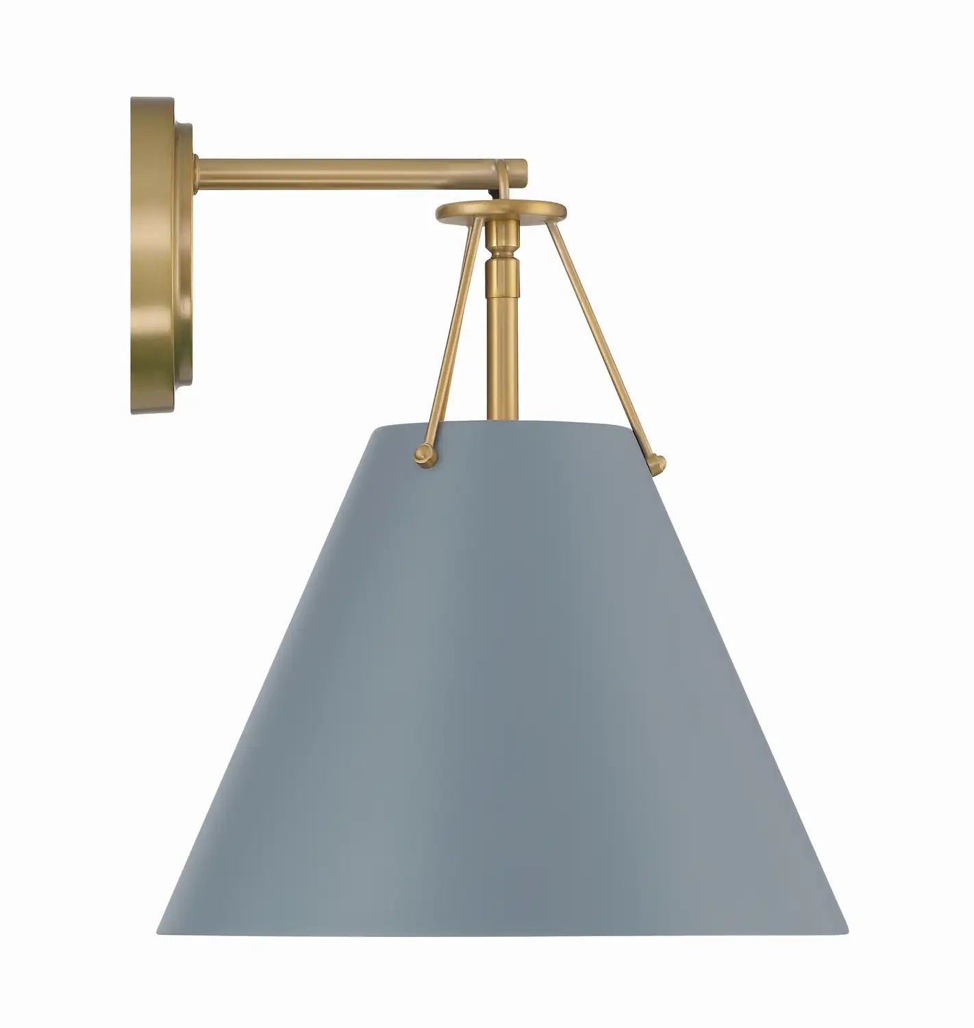 CRYSTORAMA, XAVIER BLUE SCONCE, WALL SCONCES