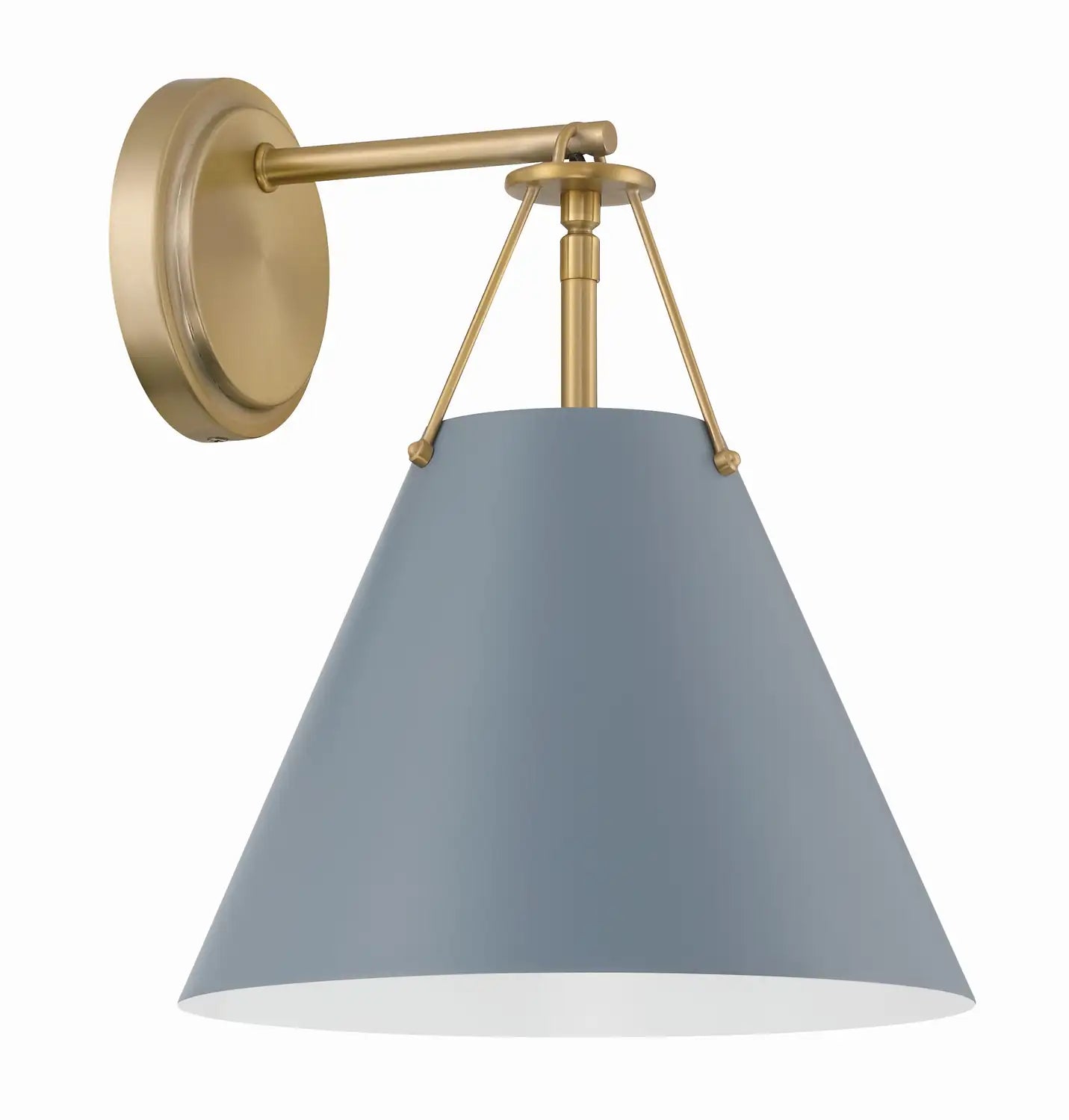 CRYSTORAMA, XAVIER BLUE SCONCE, WALL SCONCES
