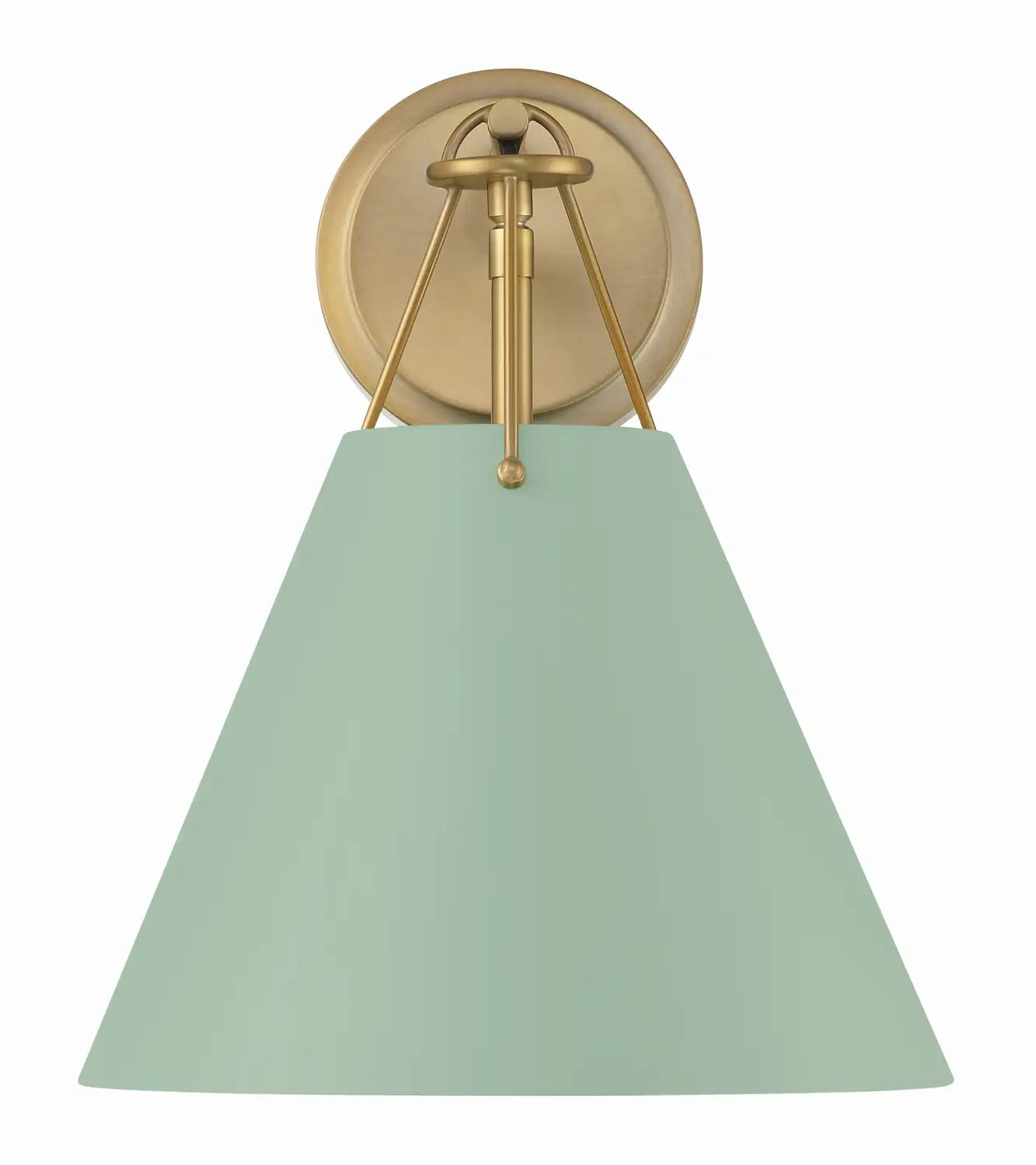 CRYSTORAMA, XAVIER GREEN SCONCE, WALL SCONCES
