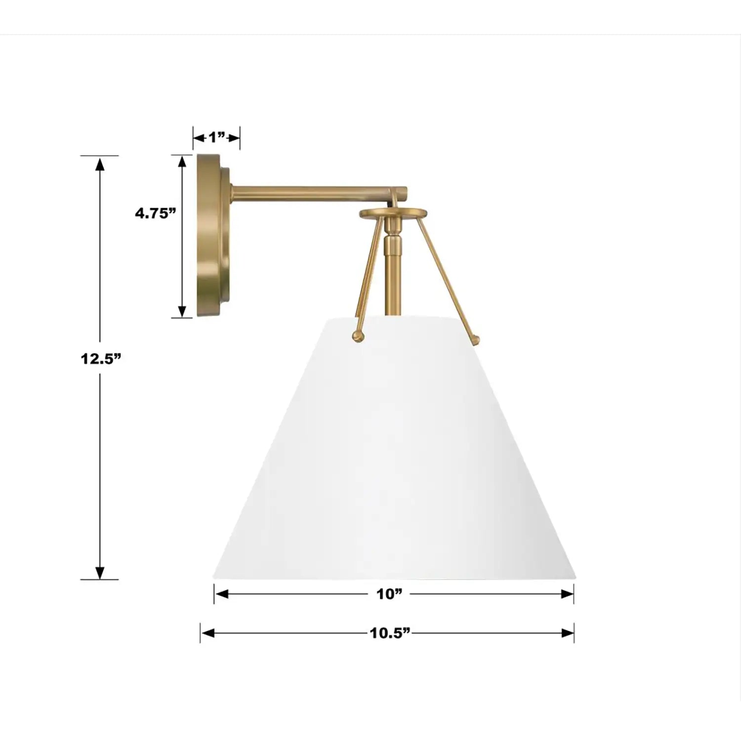 CRYSTORAMA, XAVIER SCONCE, WALL SCONCES