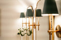 CRYSTORAMA, XAVIER BLUE SCONCE, WALL SCONCES