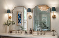 CRYSTORAMA, XAVIER BLUE SCONCE, WALL SCONCES