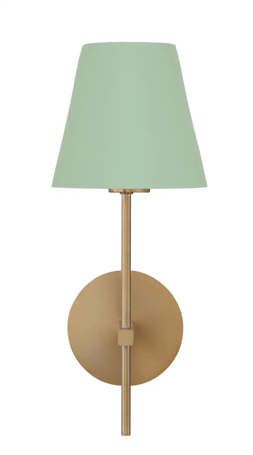 CRYSTORAMA, XAVIER GREEN SCONCE, WALL SCONCES