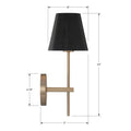 CRYSTORAMA, XAVIER SCONCE, WALL SCONCES