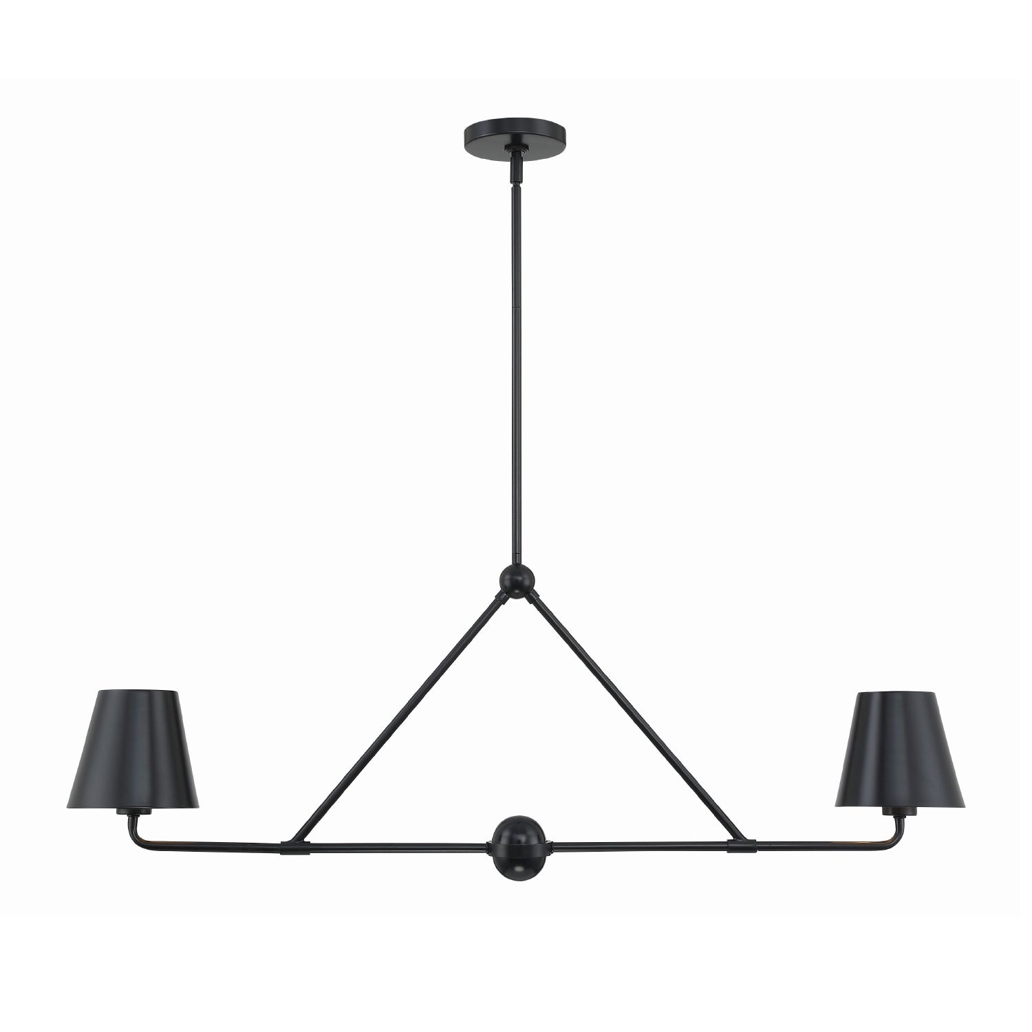 CRYSTORAMA, XAVIER LINEAR CHANDELIER, CHANDELIER LIGHT