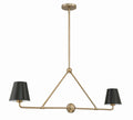 CRYSTORAMA, XAVIER LINEAR CHANDELIER, CHANDELIER LIGHT