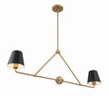 CRYSTORAMA, XAVIER LINEAR CHANDELIER, CHANDELIER LIGHT