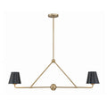 CRYSTORAMA, XAVIER LINEAR CHANDELIER, CHANDELIER LIGHT