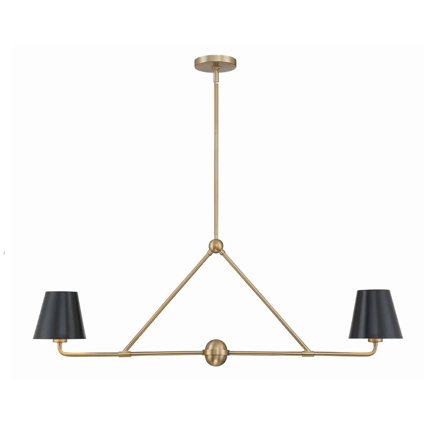 CRYSTORAMA, XAVIER LINEAR CHANDELIER, CHANDELIER LIGHT