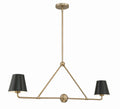 CRYSTORAMA, XAVIER LINEAR CHANDELIER, CHANDELIER LIGHT