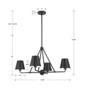 CRYSTORAMA, XAVIER CHANDELIER, CHANDELIER LIGHT