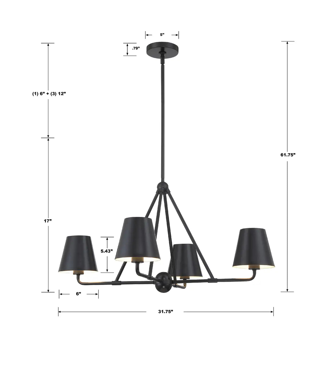 CRYSTORAMA, XAVIER CHANDELIER, CHANDELIER LIGHT