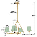 CRYSTORAMA, XAVIER GREEN CHANDELIER, CHANDELIER LIGHT