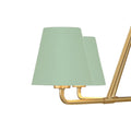 CRYSTORAMA, XAVIER GREEN CHANDELIER, CHANDELIER LIGHT