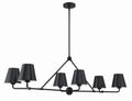 CRYSTORAMA, XAVIER LINEAR CHANDELIER, CHANDELIER LIGHT