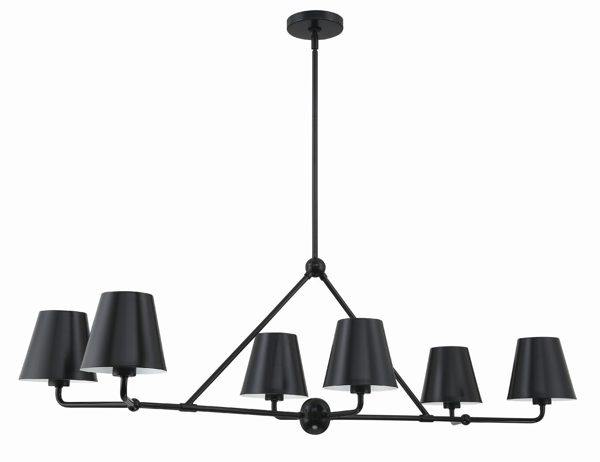 CRYSTORAMA, XAVIER LINEAR CHANDELIER, CHANDELIER LIGHT