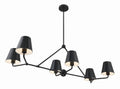 CRYSTORAMA, XAVIER LINEAR CHANDELIER, CHANDELIER LIGHT