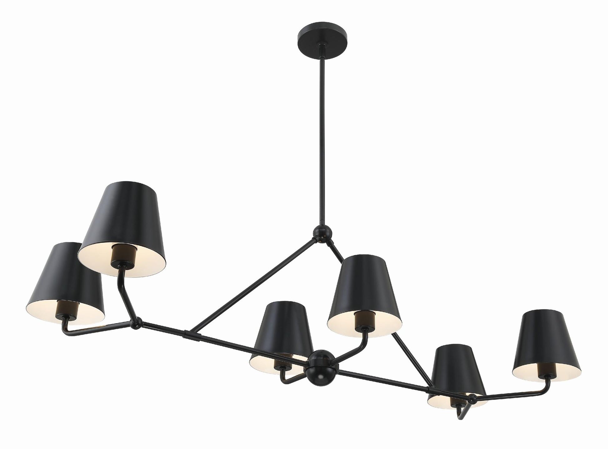 CRYSTORAMA, XAVIER LINEAR CHANDELIER, CHANDELIER LIGHT