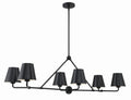 CRYSTORAMA, XAVIER LINEAR CHANDELIER, CHANDELIER LIGHT
