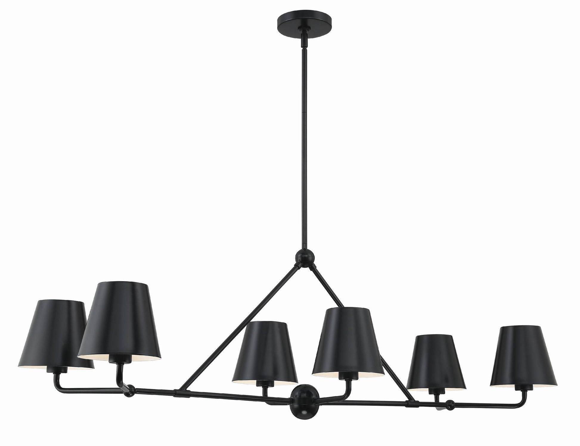 CRYSTORAMA, XAVIER LINEAR CHANDELIER, CHANDELIER LIGHT