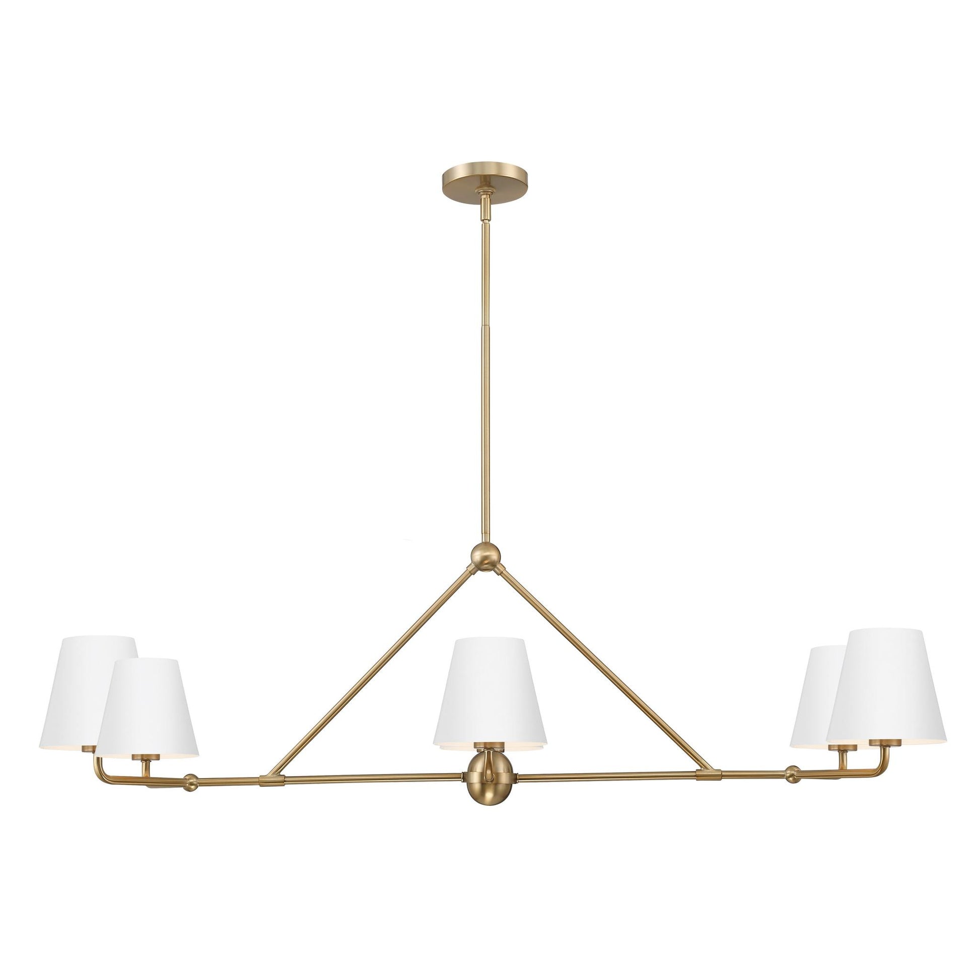 CRYSTORAMA, XAVIER LINEAR CHANDELIER, CHANDELIER LIGHT