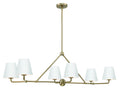 CRYSTORAMA, XAVIER LINEAR CHANDELIER, CHANDELIER LIGHT