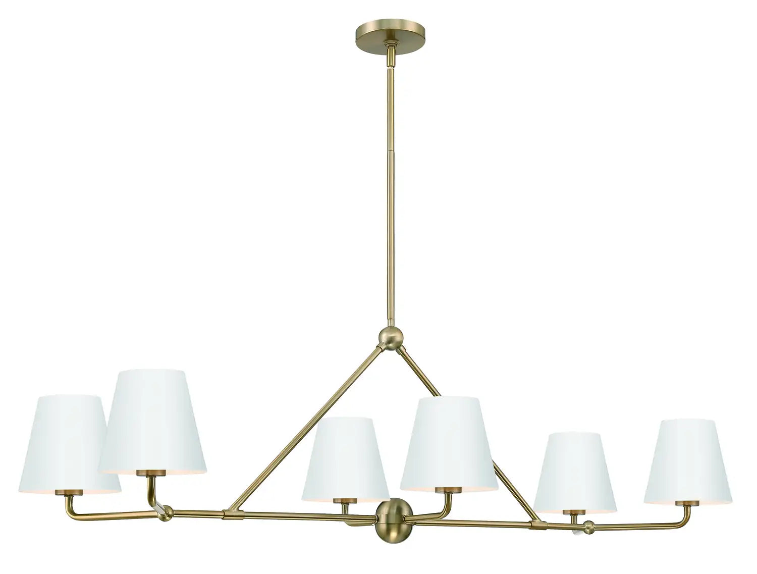 CRYSTORAMA, XAVIER LINEAR CHANDELIER, CHANDELIER LIGHT