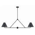 CRYSTORAMA, XAVIER LINEAR CHANDELIER, CHANDELIER LIGHT