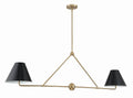 CRYSTORAMA, XAVIER LINEAR CHANDELIER, CHANDELIER LIGHT
