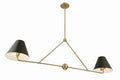 CRYSTORAMA, XAVIER LINEAR CHANDELIER, CHANDELIER LIGHT