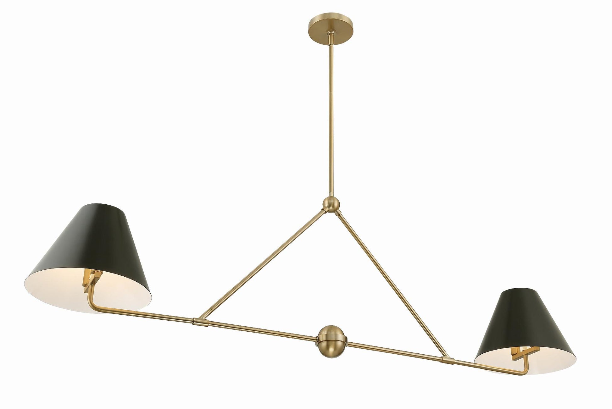 CRYSTORAMA, XAVIER LINEAR CHANDELIER, CHANDELIER LIGHT