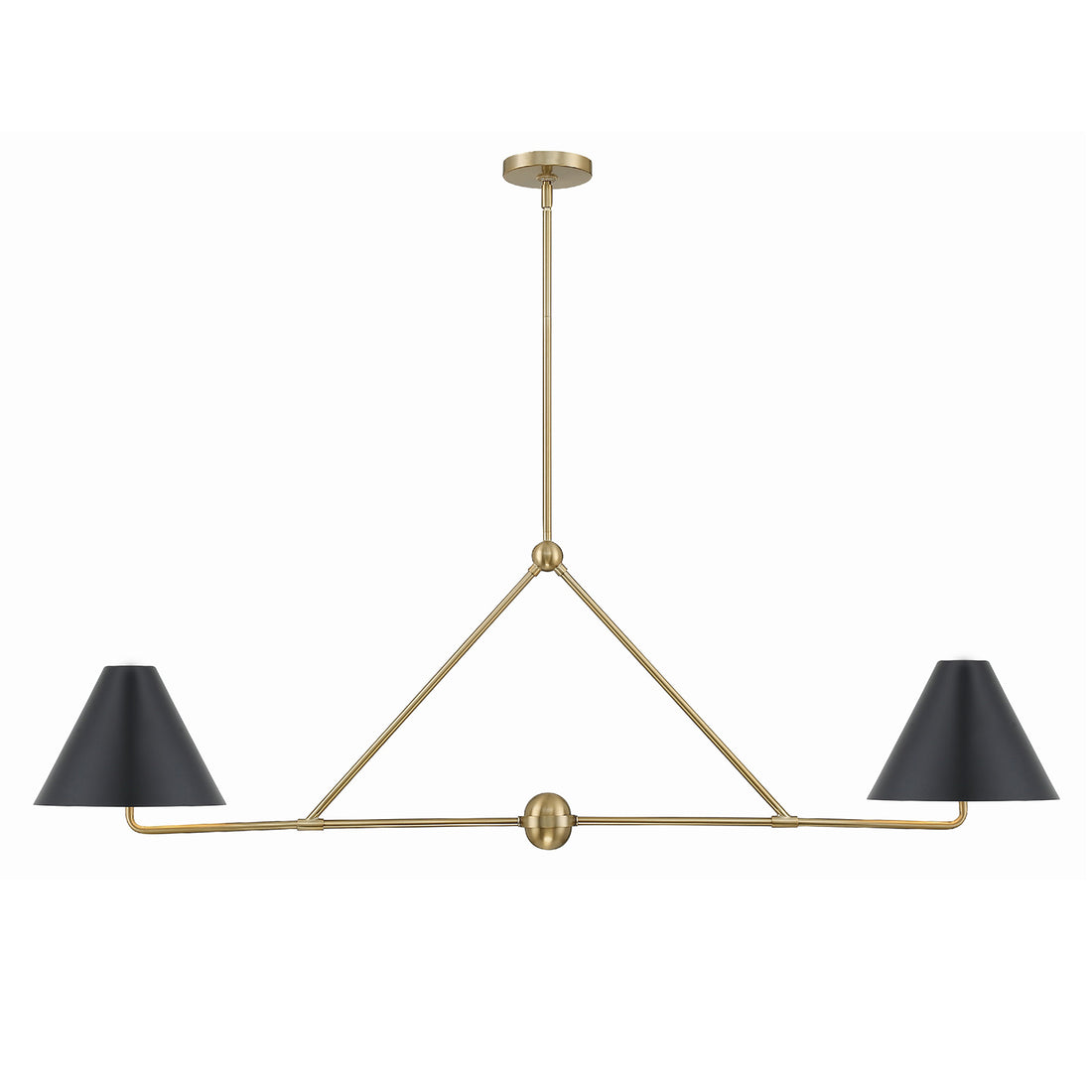 CRYSTORAMA, XAVIER LINEAR CHANDELIER, CHANDELIER LIGHT
