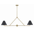 CRYSTORAMA, XAVIER LINEAR CHANDELIER, CHANDELIER LIGHT