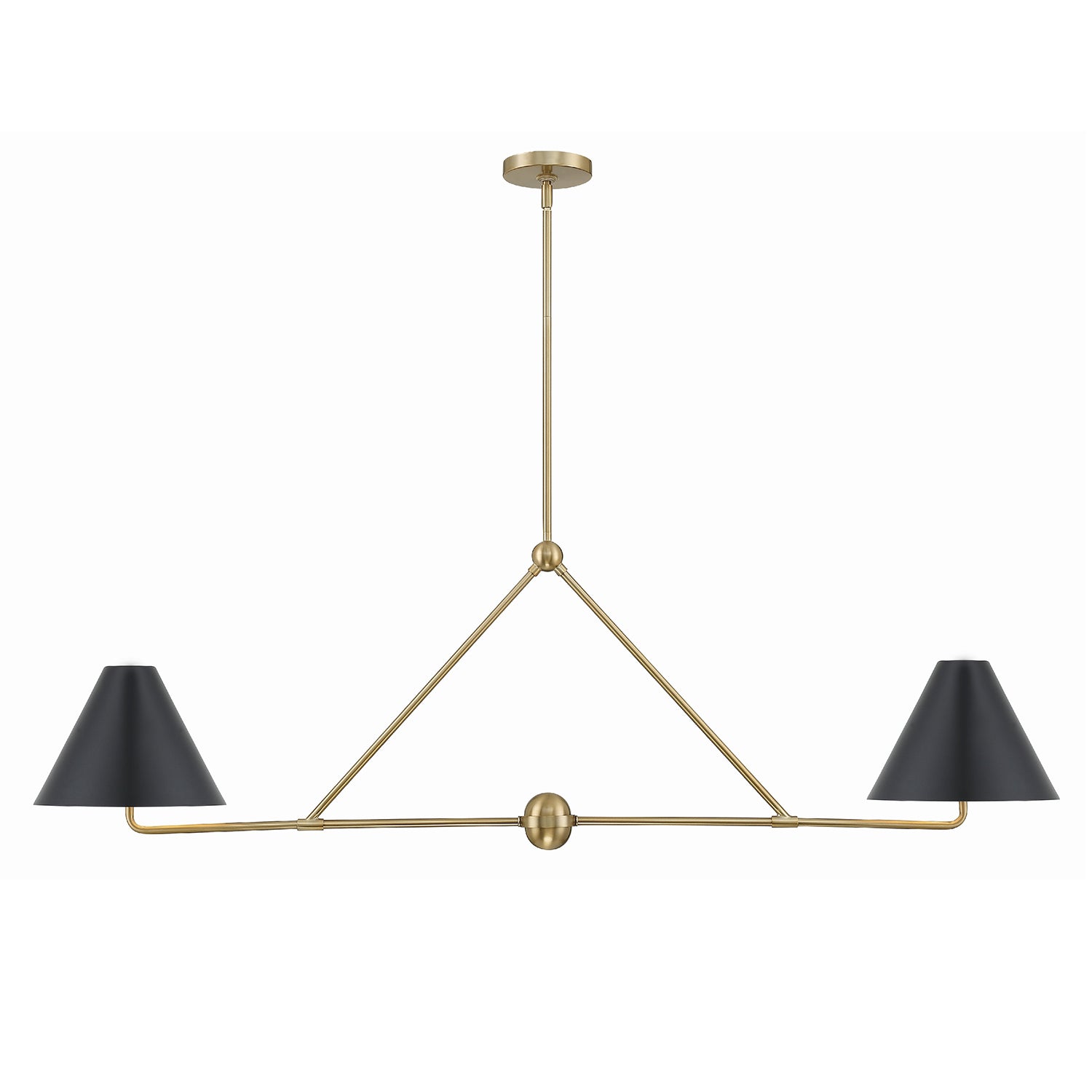 CRYSTORAMA, XAVIER LINEAR CHANDELIER, CHANDELIER LIGHT