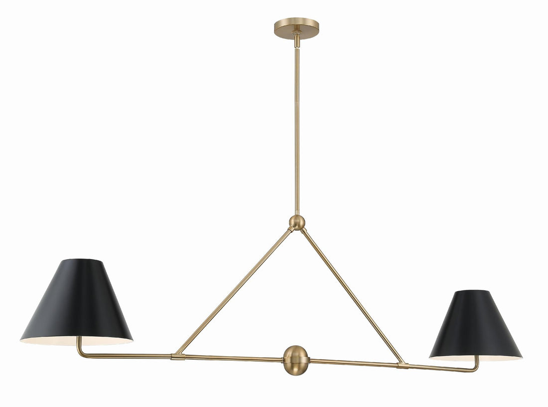 CRYSTORAMA, XAVIER LINEAR CHANDELIER, CHANDELIER LIGHT