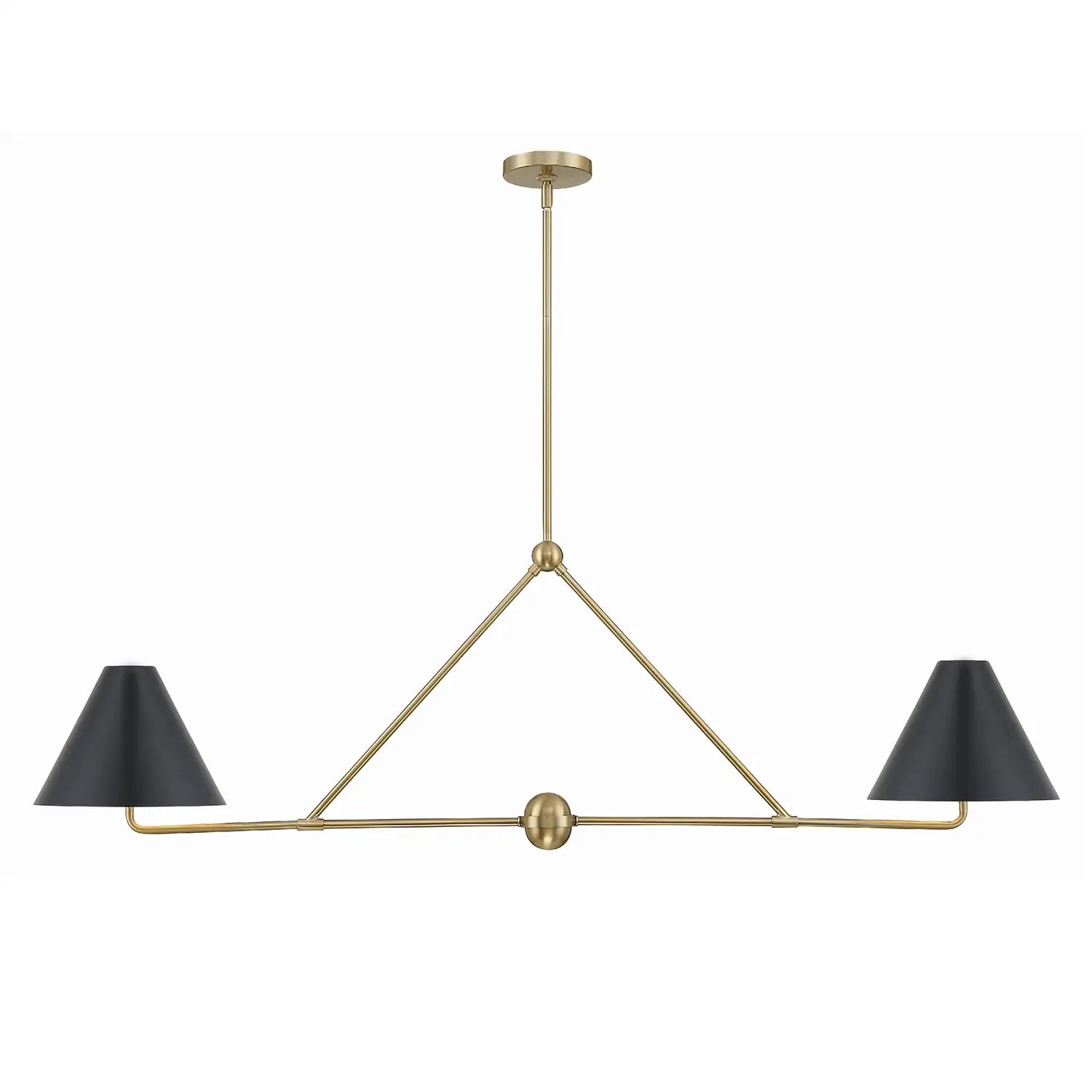 CRYSTORAMA, XAVIER LINEAR CHANDELIER, CHANDELIER LIGHT