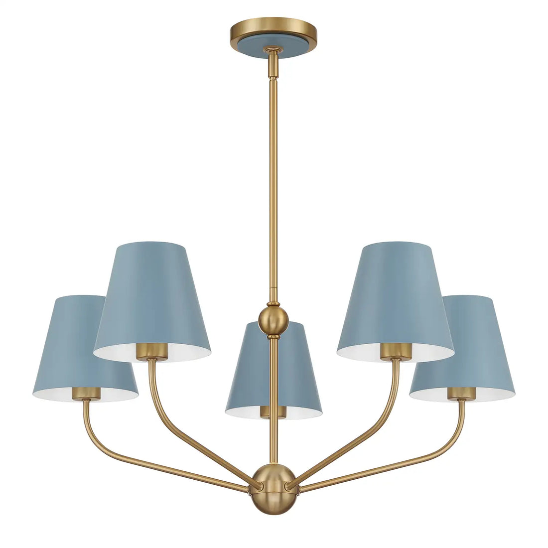 CRYSTORAMA, XAVIER BLUE CHANDELIER, CHANDELIER LIGHT