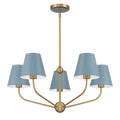 CRYSTORAMA, XAVIER BLUE CHANDELIER, CHANDELIER LIGHT