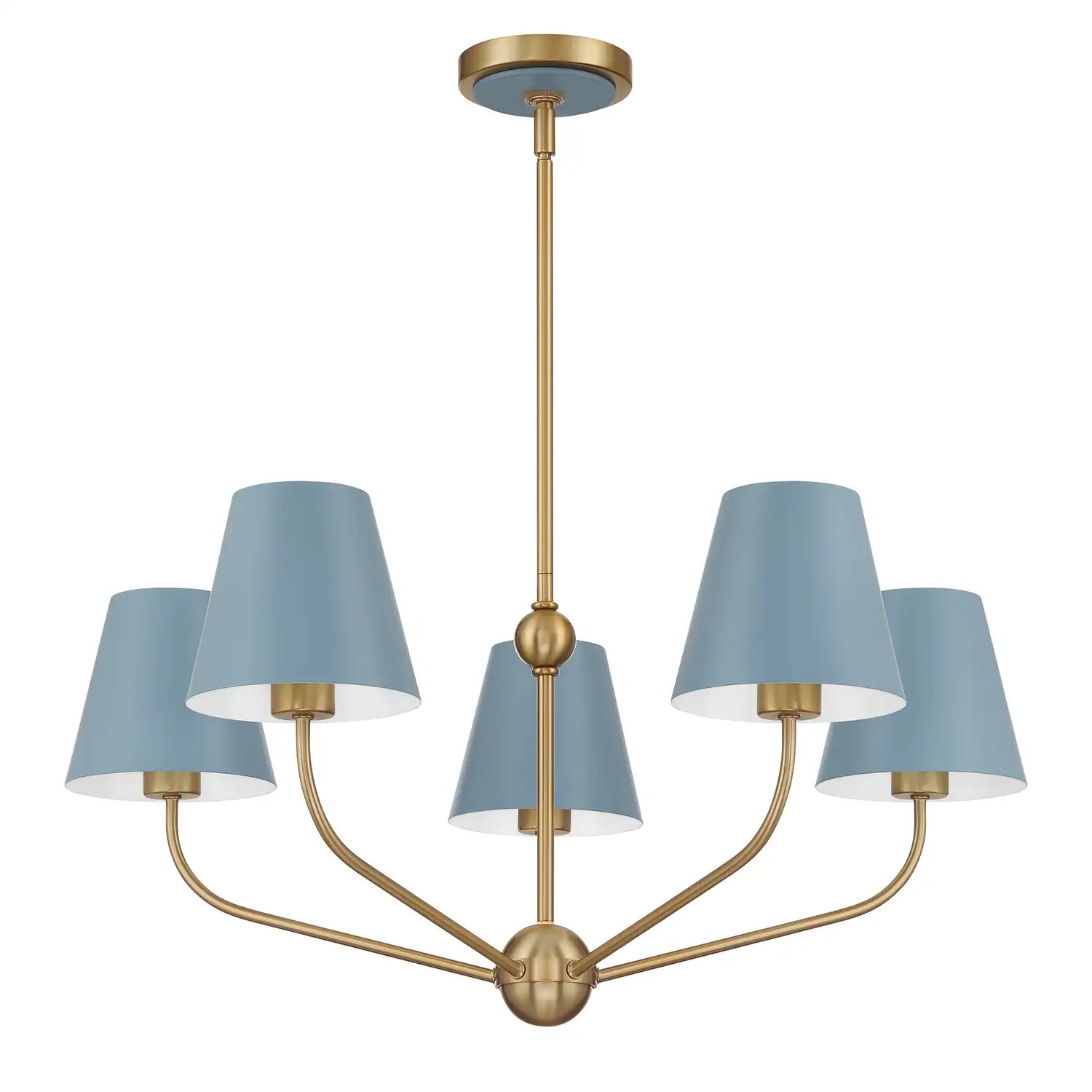 CRYSTORAMA, XAVIER BLUE CHANDELIER, CHANDELIER LIGHT