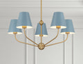 CRYSTORAMA, XAVIER BLUE CHANDELIER, CHANDELIER LIGHT