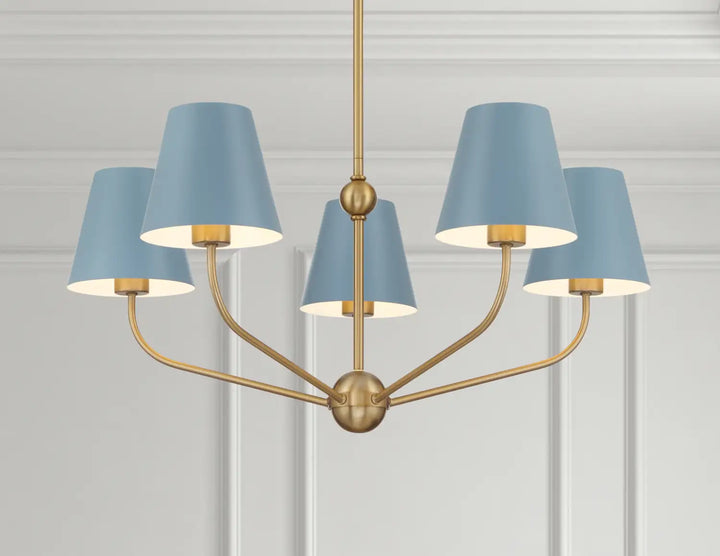CRYSTORAMA, XAVIER BLUE CHANDELIER, CHANDELIER LIGHT