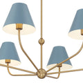 CRYSTORAMA, XAVIER BLUE CHANDELIER, CHANDELIER LIGHT