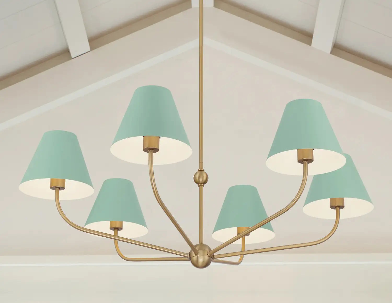 CRYSTORAMA, XAVIER GREEN CHANDELIER, CHANDELIER LIGHT